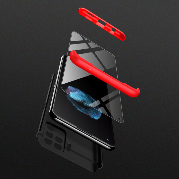 Husa GKK 360 + folie protectie pentru OPPO Reno5 Lite, Negru [7]