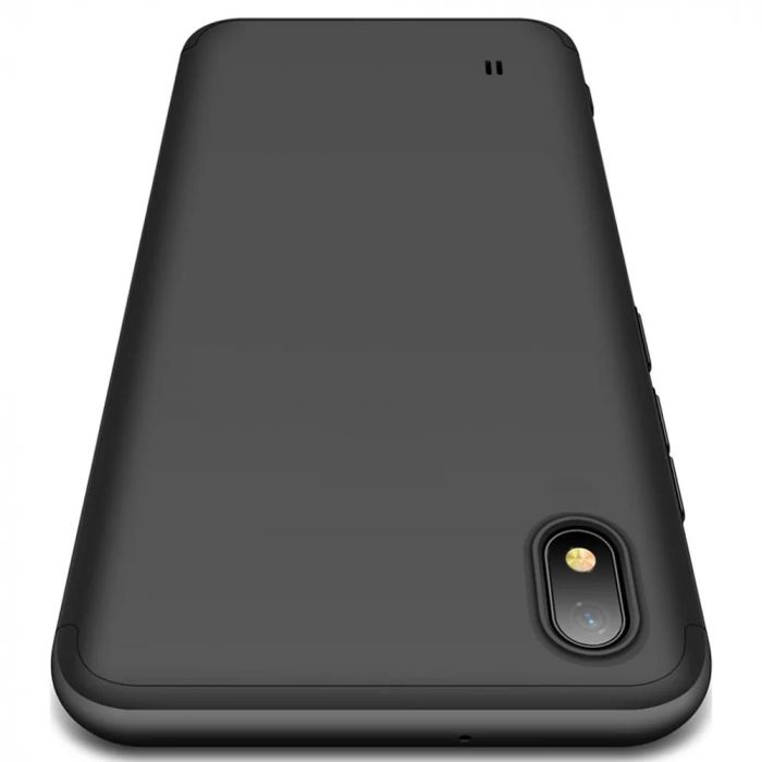 Husa GKK 360 + folie protectie pentru Samsung Galaxy A10, Negru [4]