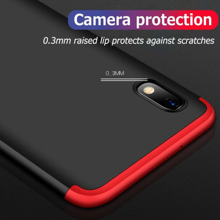 Husa GKK 360 + folie protectie pentru Samsung Galaxy A10, Negru [6]