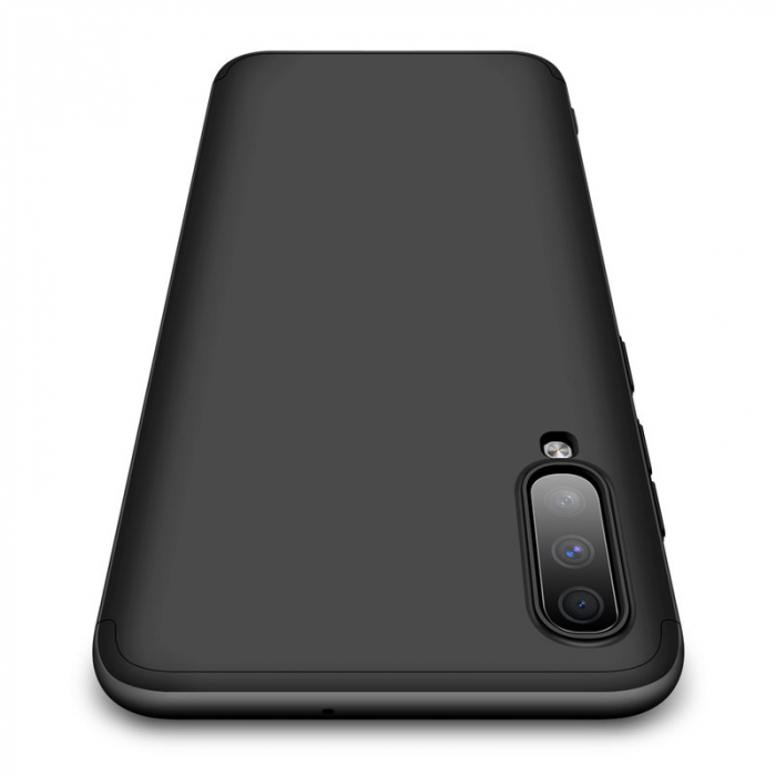 Husa GKK 360 + folie protectie pentru Samsung Galaxy A70, Negru [4]