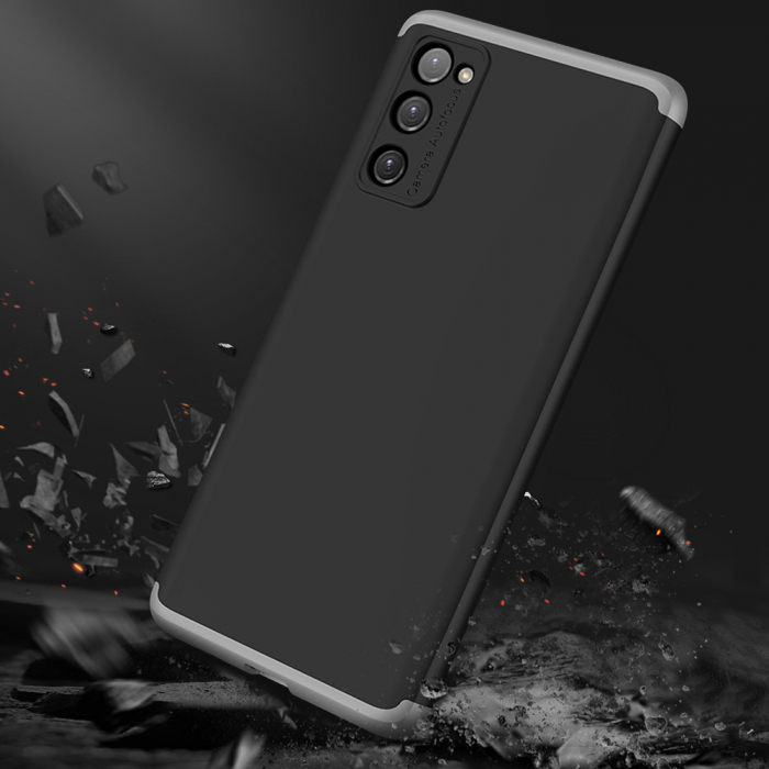 Husa GKK 360 + folie protectie pentru Samsung Galaxy S20 FE, Negru [4]
