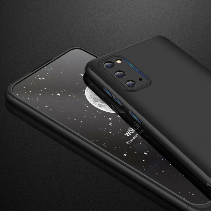 Husa GKK 360 + folie protectie pentru Samsung Galaxy S20, Negru [9]