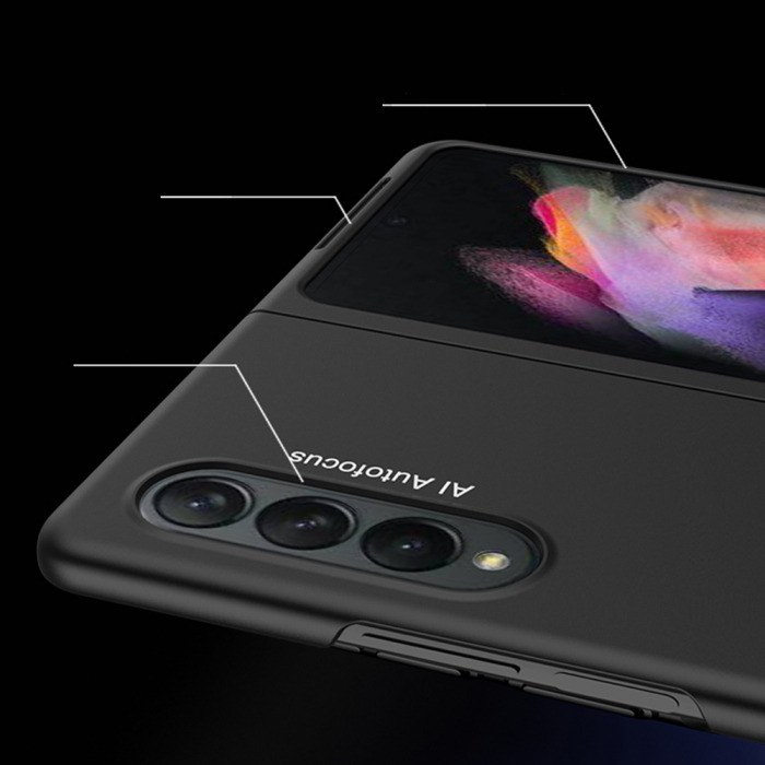 Husa GKK 360 pentru Samsung Galaxy Z Fold3 5G, Negru [4]