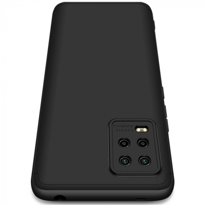 Husa GKK 360 + folie protectie pentru Xiaomi Mi 10 Lite, Negru [4]