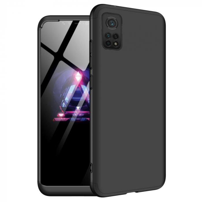 Husa GKK 360 + folie protectie pentru Xiaomi Mi 10T / 10T Pro, Negru [2]