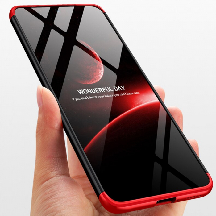 Husa GKK 360 + folie protectie pentru Xiaomi Poco M4 Pro 5G, Negru [7]