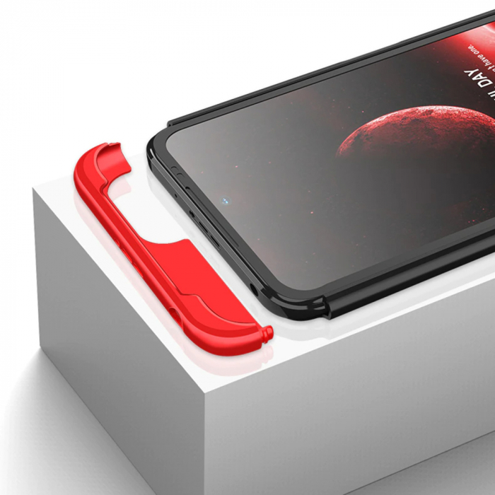 Husa GKK 360 + folie protectie pentru Xiaomi Redmi 10, Negru [3]