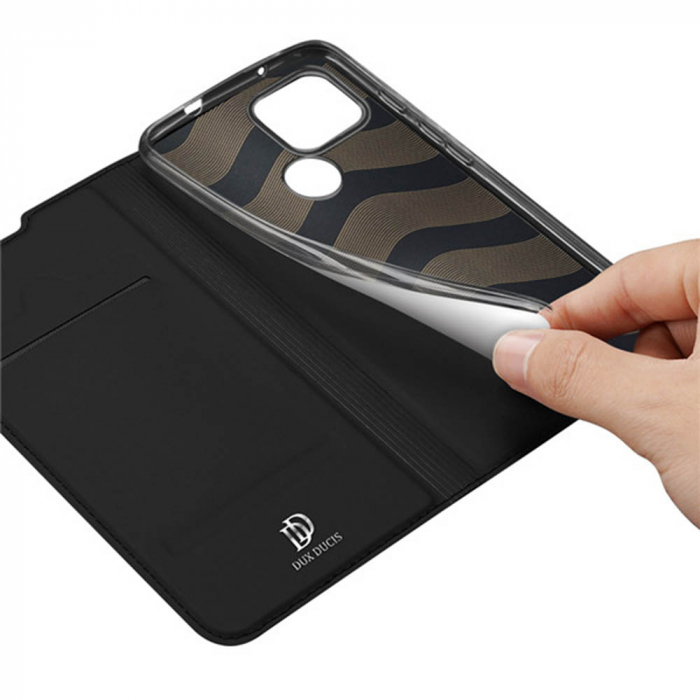 Husa Google Pixel 4A 5G, Dux Ducis Skin Pro Flip Book, Negru [4]