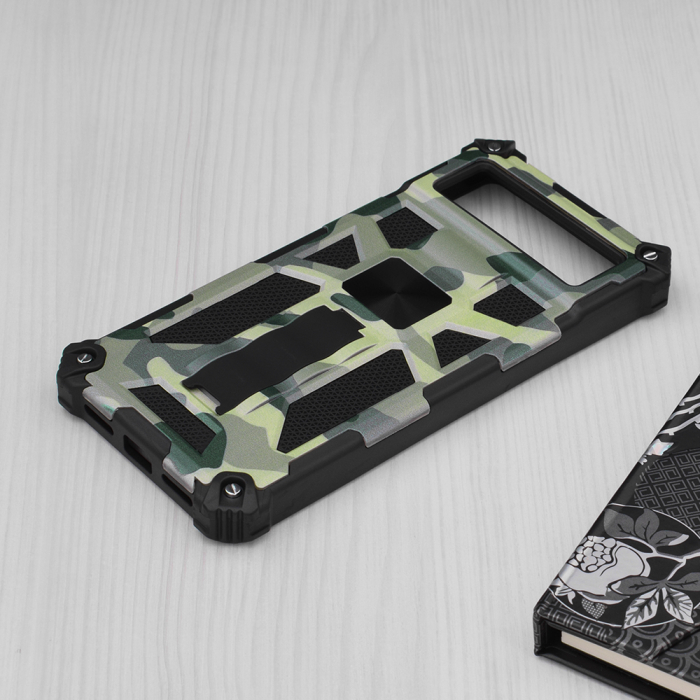 Husa Google Pixel 6 Pro, Techsuit Blazor, Camo Lime [2]