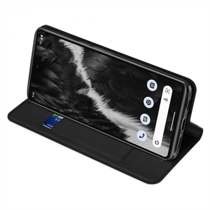 Husa Google Pixel 7, Dux Ducis Skin Pro Flip Book, Negru [2]