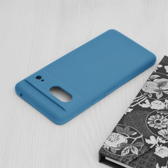 Husa Google Pixel 7, Soft Edge Silicone, Denim Blue [4]