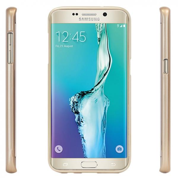 Husa Goospery Jelly Samsung Galaxy S6 Edge Plus, Gold [3]