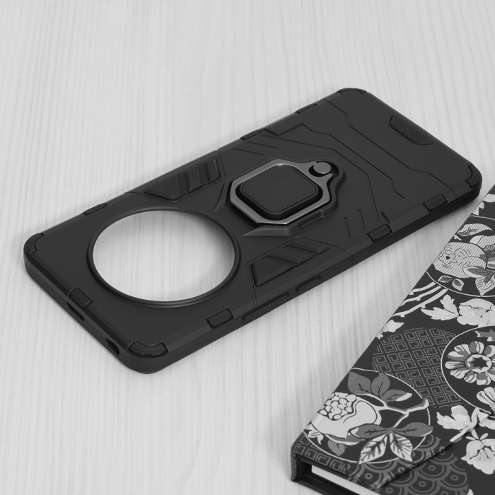 Husa Honor Magic 4 Pro, Techsuit Shield Ring, Negru [5]