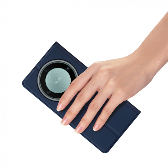 Husa Honor Magic 5 Lite, Dux Ducis Skin Pro Flip Book, Negru [7]