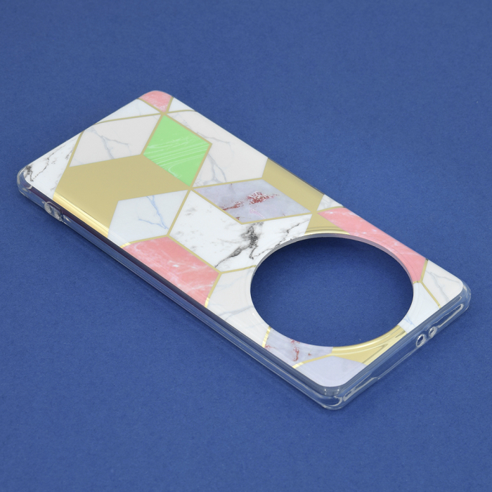 Husa Honor Magic 5 Lite, Techsuit Marble Series, Purple Hex [6]