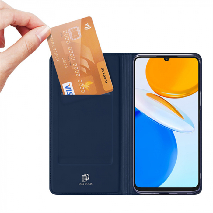 Husa Honor X7, Dux Ducis Skin Pro Flip Book, Negru [3]