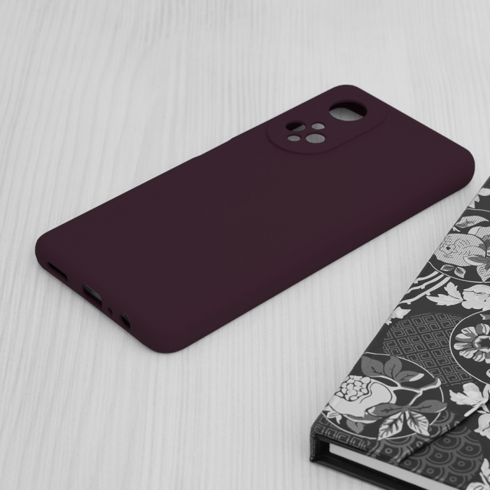 Husa Honor X7, Soft Edge Silicone, Plum Violet [2]