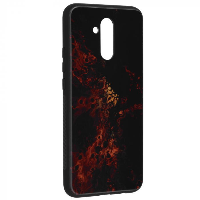 Husa Huawei Mate 20 Lite, Glaze Series, Red Nebula [2]