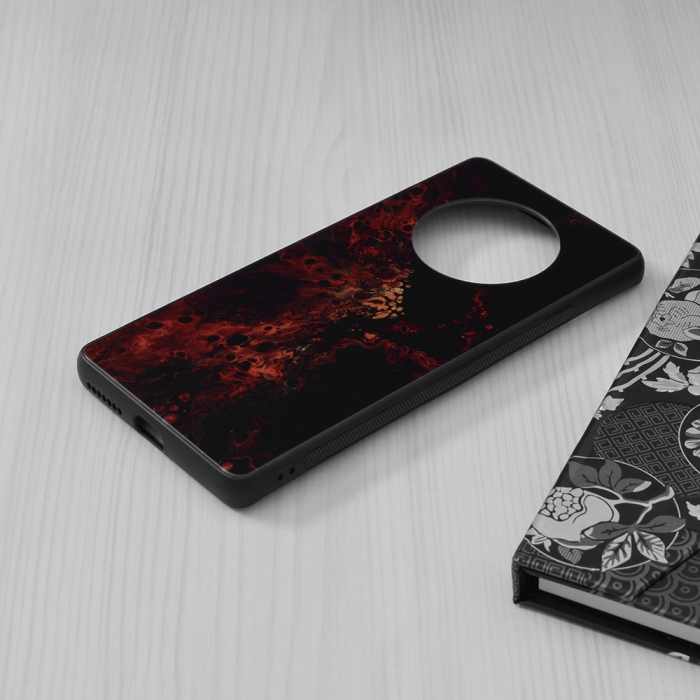 Husa Huawei Mate 40 Pro, Glaze Series, Red Nebula [5]