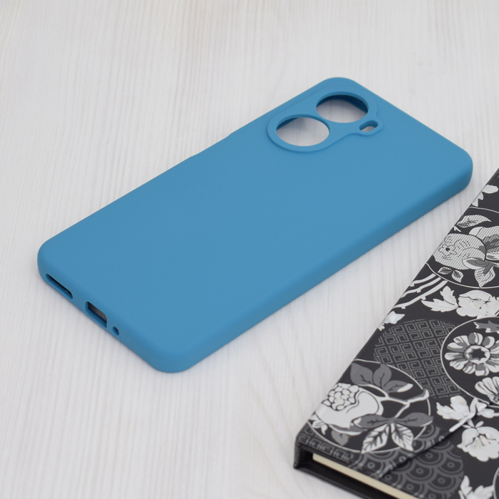 Husa Huawei Nova 10 SE, Soft Edge Silicone, Denim Blue [3]