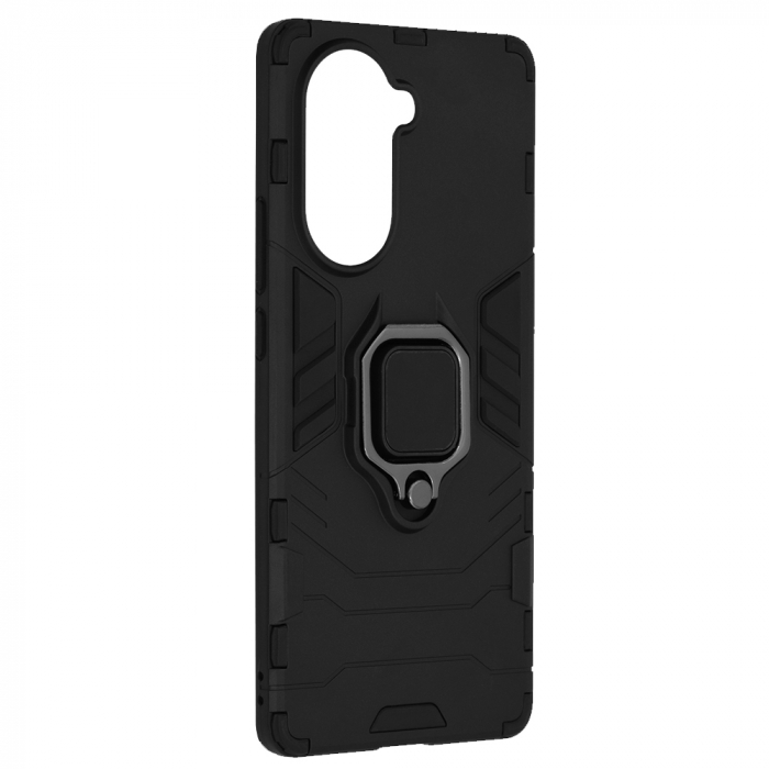 Husa Huawei Nova 10, Techsuit Shield Ring, Negru [2]