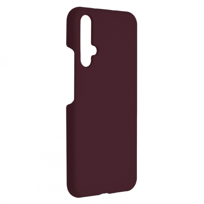 Husa Huawei Nova 5T, Soft Edge Silicone, Plum Violet [2]
