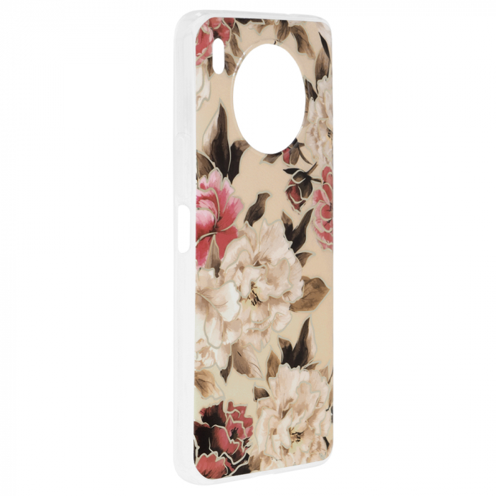 Husa Huawei Nova 8i, Techsuit Marble Series, Mary Berry Nude [2]