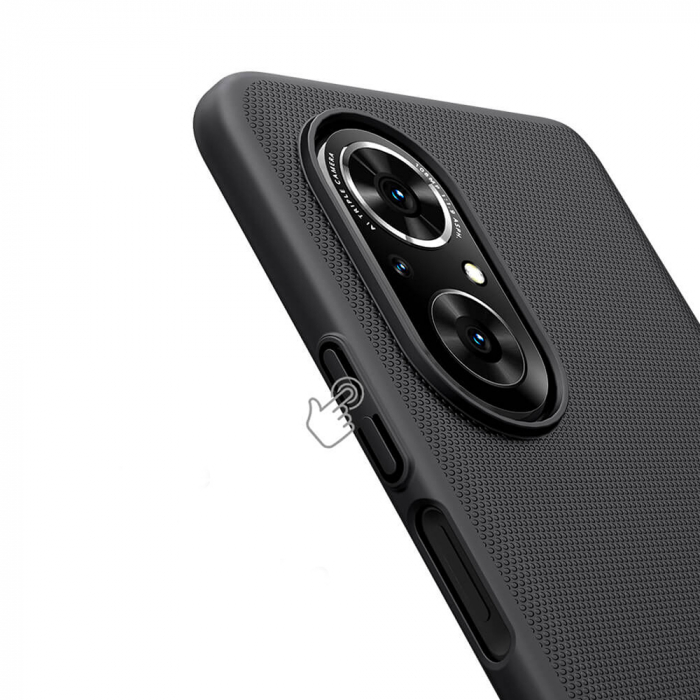 Husa Huawei Nova 9 SE, Nillkin Super Frosted Shield, Negru [7]
