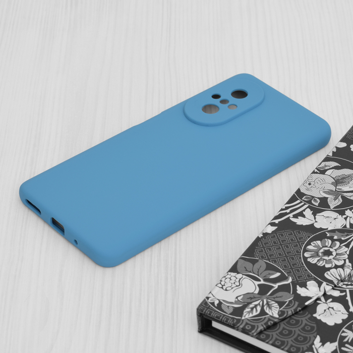 Husa Huawei  Nova 9 SE, Soft Edge Silicone, Denim Blue [6]