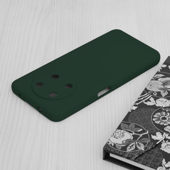 Husa Huawei Nova Y90, Soft Edge Silicone, Dark Green [3]