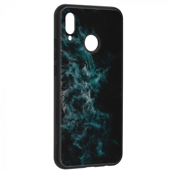 Husa Huawei P20 Lite, Glaze Series, Blue Nebula [2]
