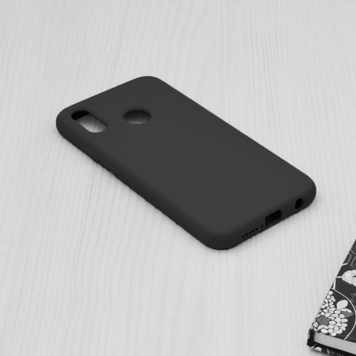 Husa Huawei P20 Lite, Soft Edge Silicone, Negru [4]