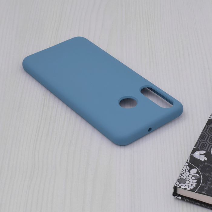 Husa Huawei P30 Lite, Soft Edge Silicone, Denim Blue [5]