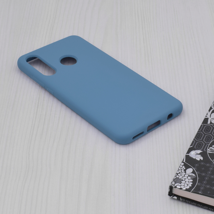 Husa Huawei P30 Lite, Soft Edge Silicone, Denim Blue [4]