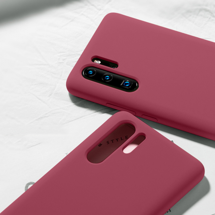 Husa Huawei P30 Pro, Soft Edge Silicone, Plum Violet [3]