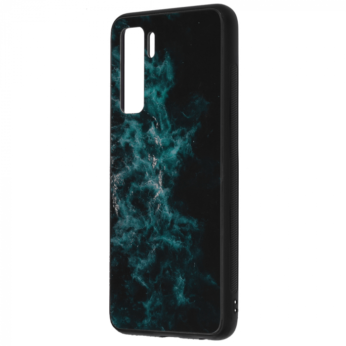 Husa Huawei P40 Lite 5G, Glaze Series, Blue Nebula [2]
