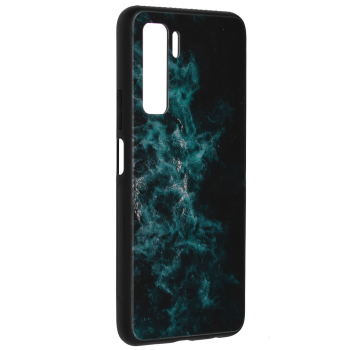Husa Huawei P40 Lite 5G, Glaze Series, Blue Nebula [4]