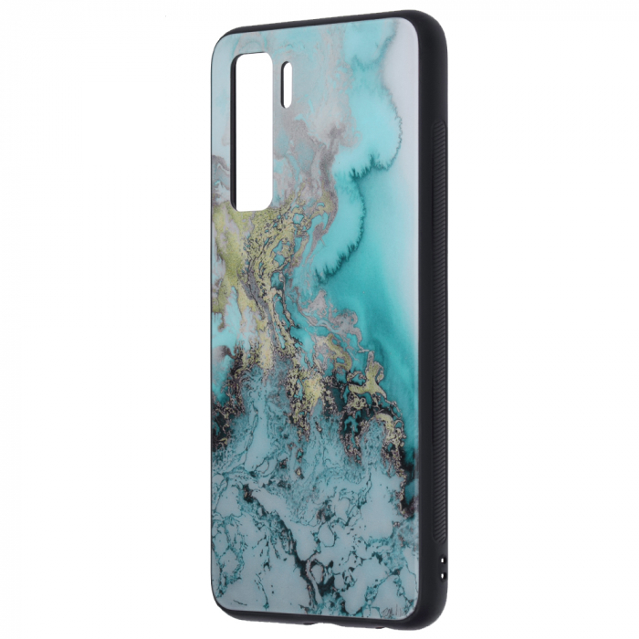 Husa Huawei P40 Lite 5G, Glaze Series, Blue Ocean [2]