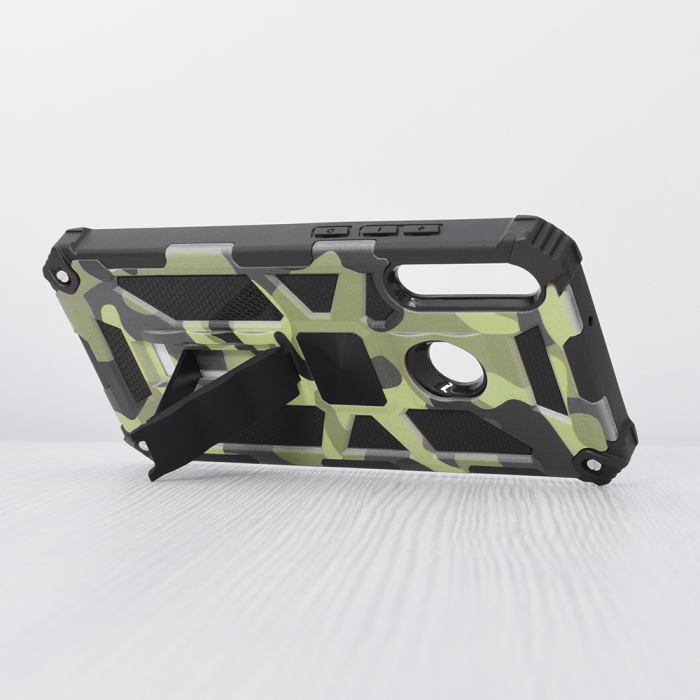 Husa Huawei P40 Lite E, Techsuit Blazor, Camo Lime [2]