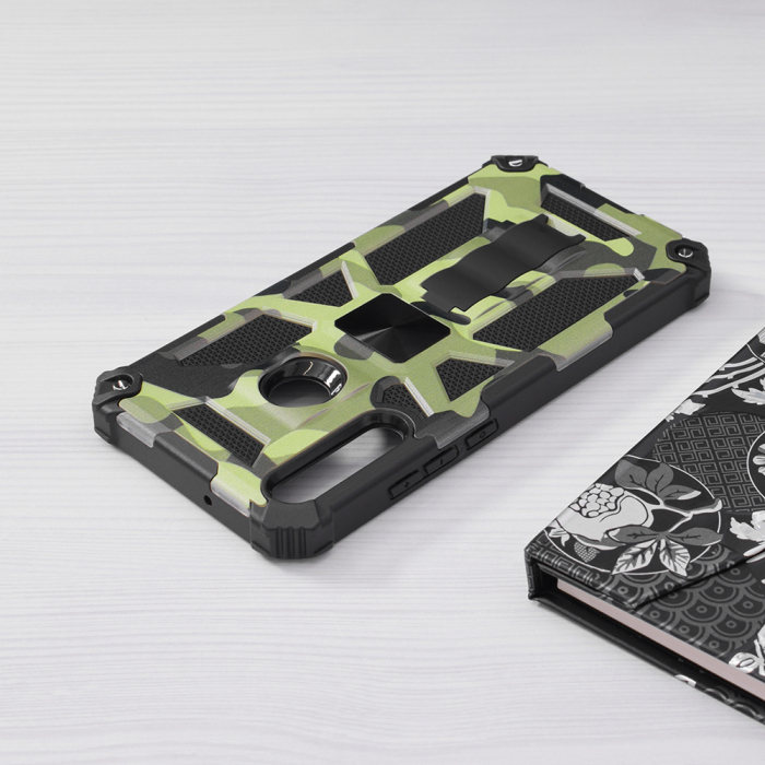 Husa Huawei P40 Lite E, Techsuit Blazor, Camo Lime [5]