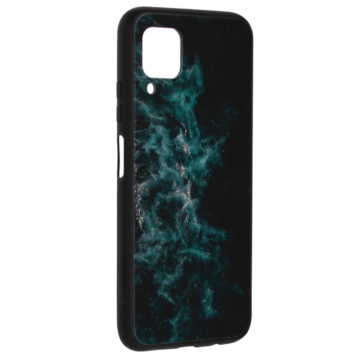 Husa Huawei P40 Lite, Glaze Series, Blue Nebula [4]