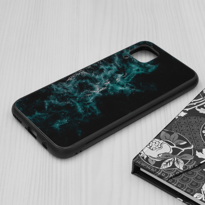 Husa Huawei P40 Lite, Glaze Series, Blue Nebula [3]