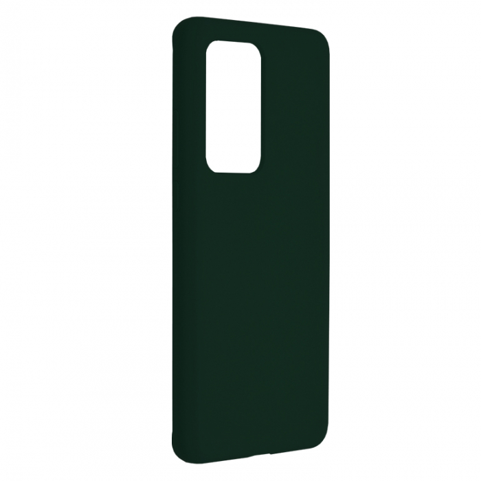 Husa Huawei P40 Pro, Soft Edge Silicone, Dark Green [2]