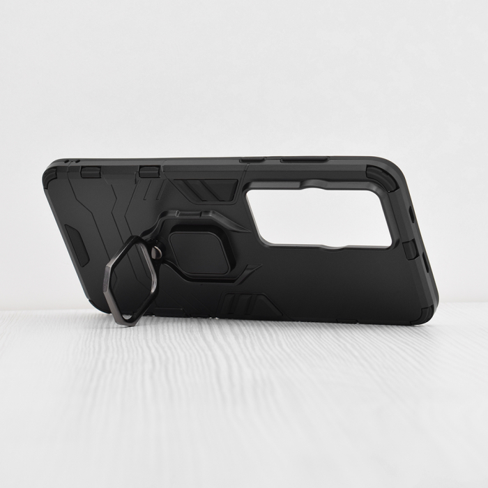 Husa Huawei P60 Pro, Techsuit Shield Ring, Negru [2]
