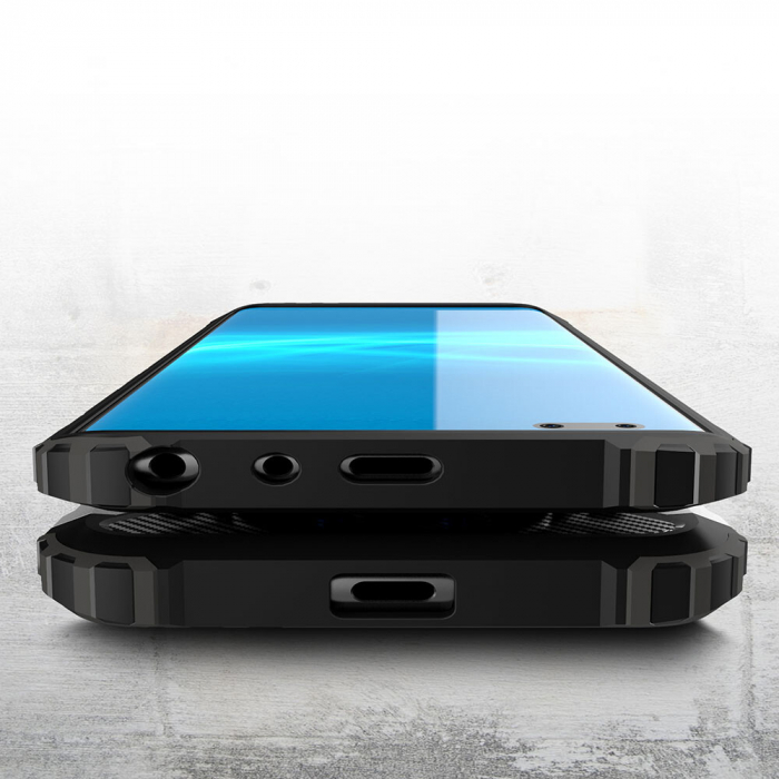 Husa Hybrid Armor pentru Huawei Mate 40 Pro, Negru [5]