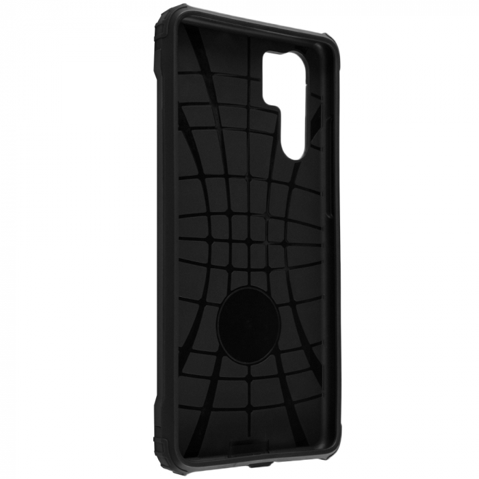 Husa Hybrid Armor pentru Huawei P30 Pro, Negru [4]
