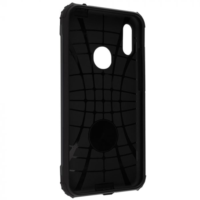 Husa Hybrid Armor pentru Huawei Y6 2019, Negru [5]