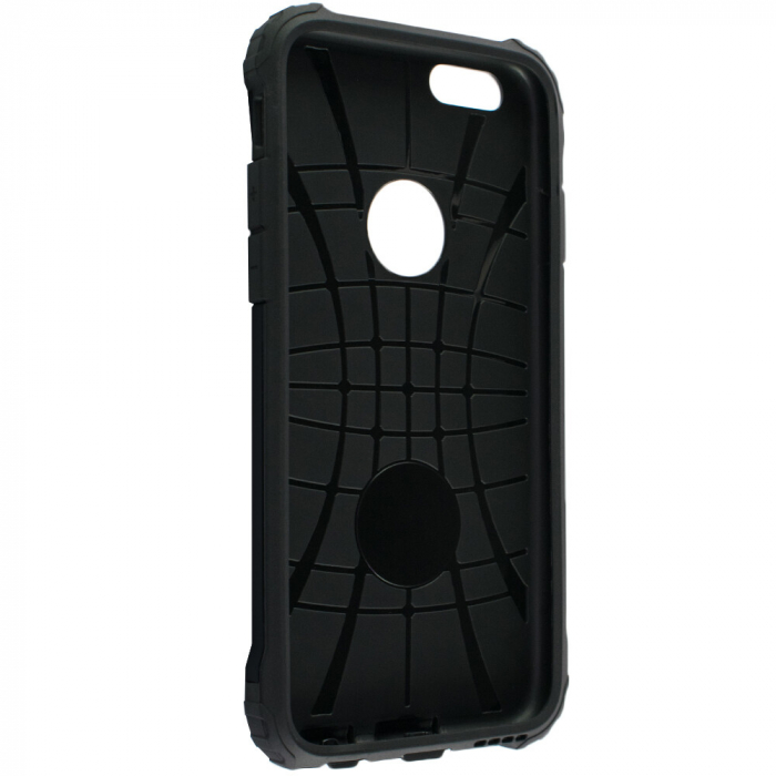 Husa Hybrid Armor pentru iPhone 6 / 6S, Negru [3]