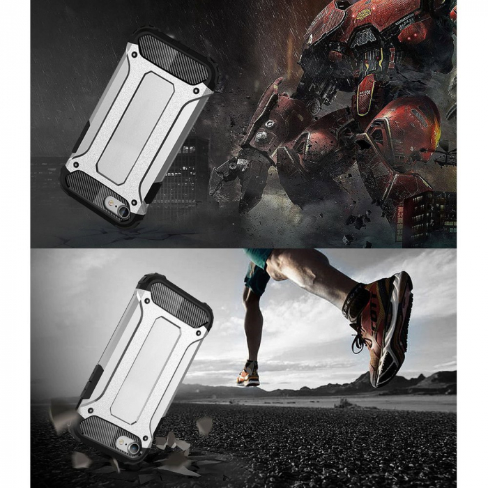 Husa Hybrid Armor pentru iPhone 7 / 8 / SE 2 (2020), Negru [8]