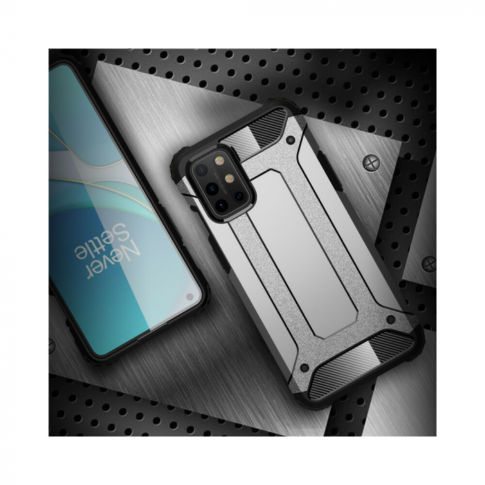 Husa Hybrid Armor pentru OnePlus 8T, Negru [7]